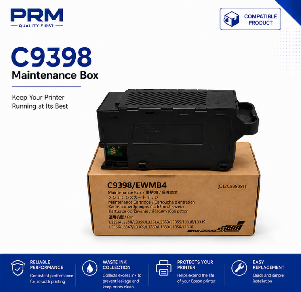Epson C9398 Maintenance Box Compatible for L3310 / L3350 / L3360/ EwMB4 | PRM