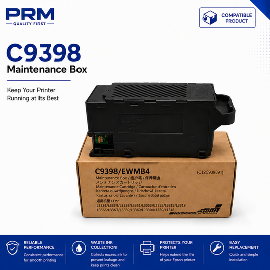 Epson C9398 Maintenance Box Compatible for L3310 / L3350 / L3360/ EwMB4 | PRM
